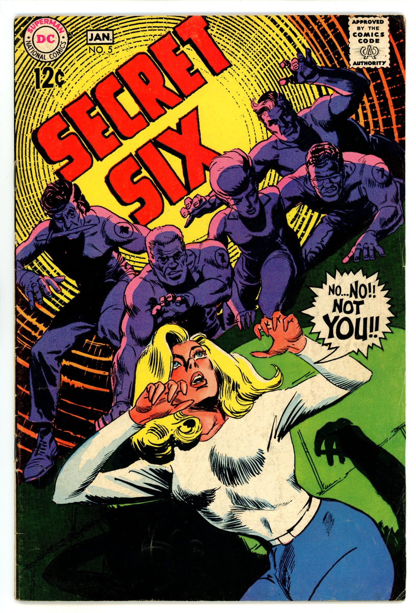 Secret Six Vol 1 5 FN- (5.5) (1968) 