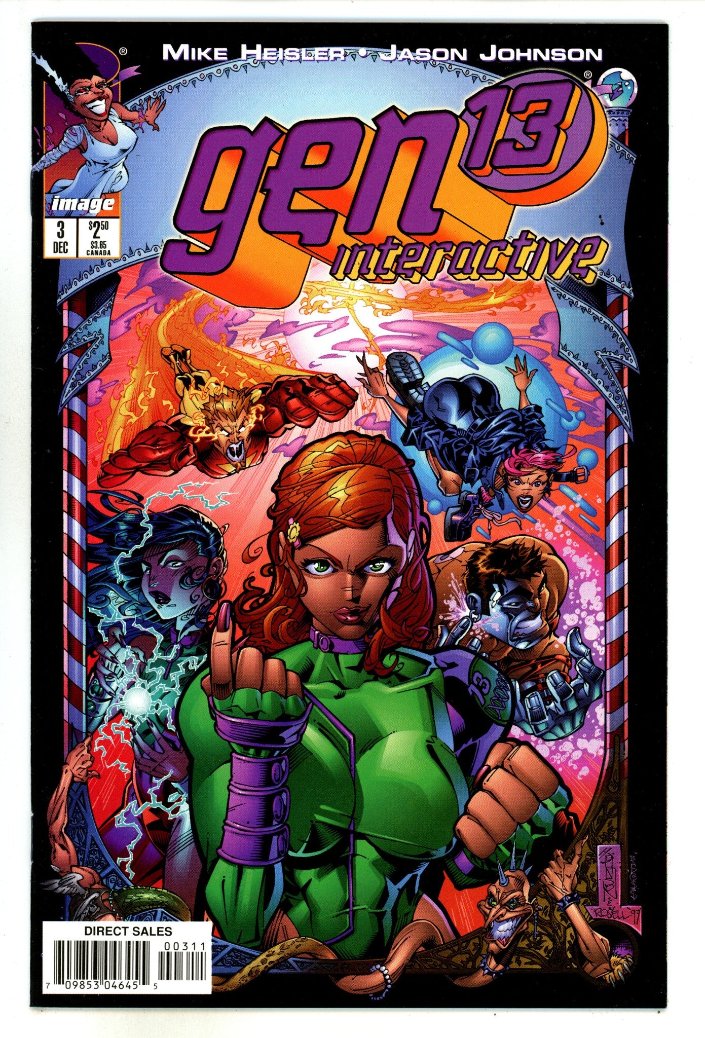 Gen 13 Interactive  3  High Grade  (1998)  