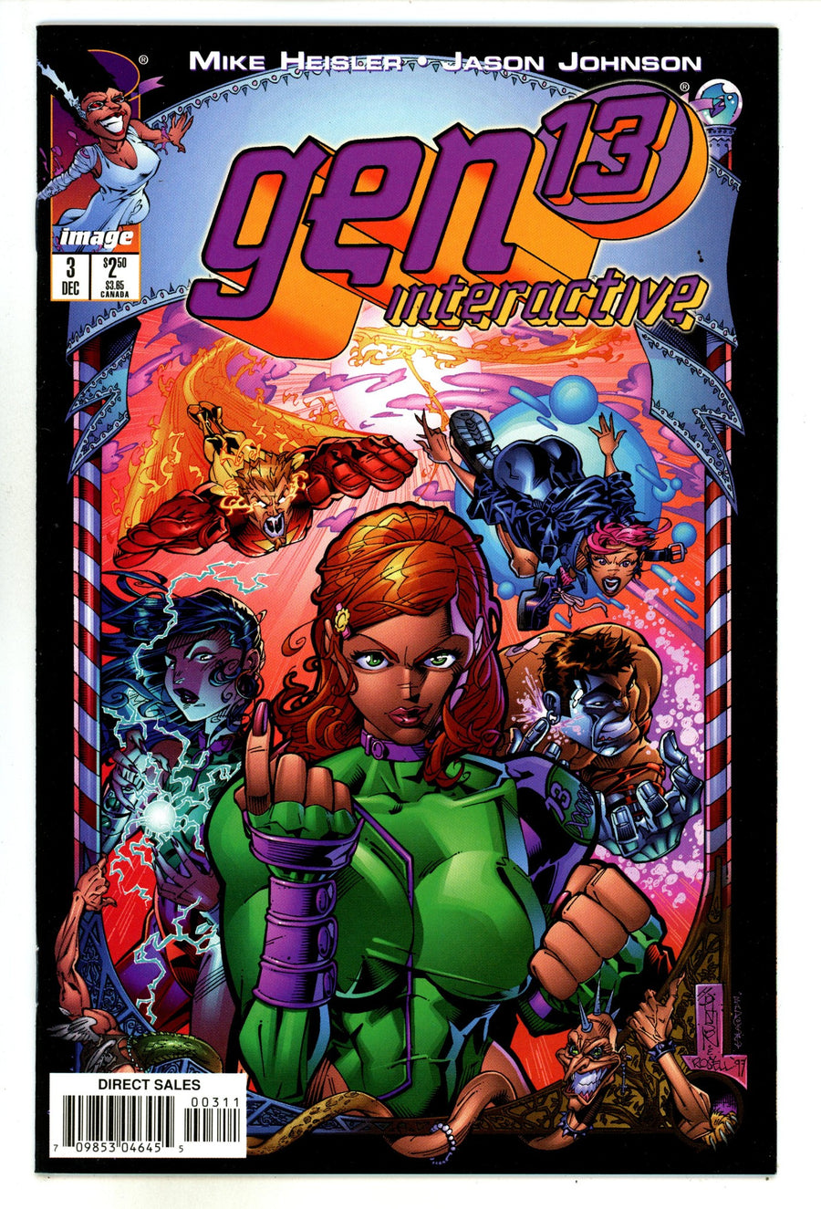 Gen 13 Interactive  3  High Grade  (1998)  