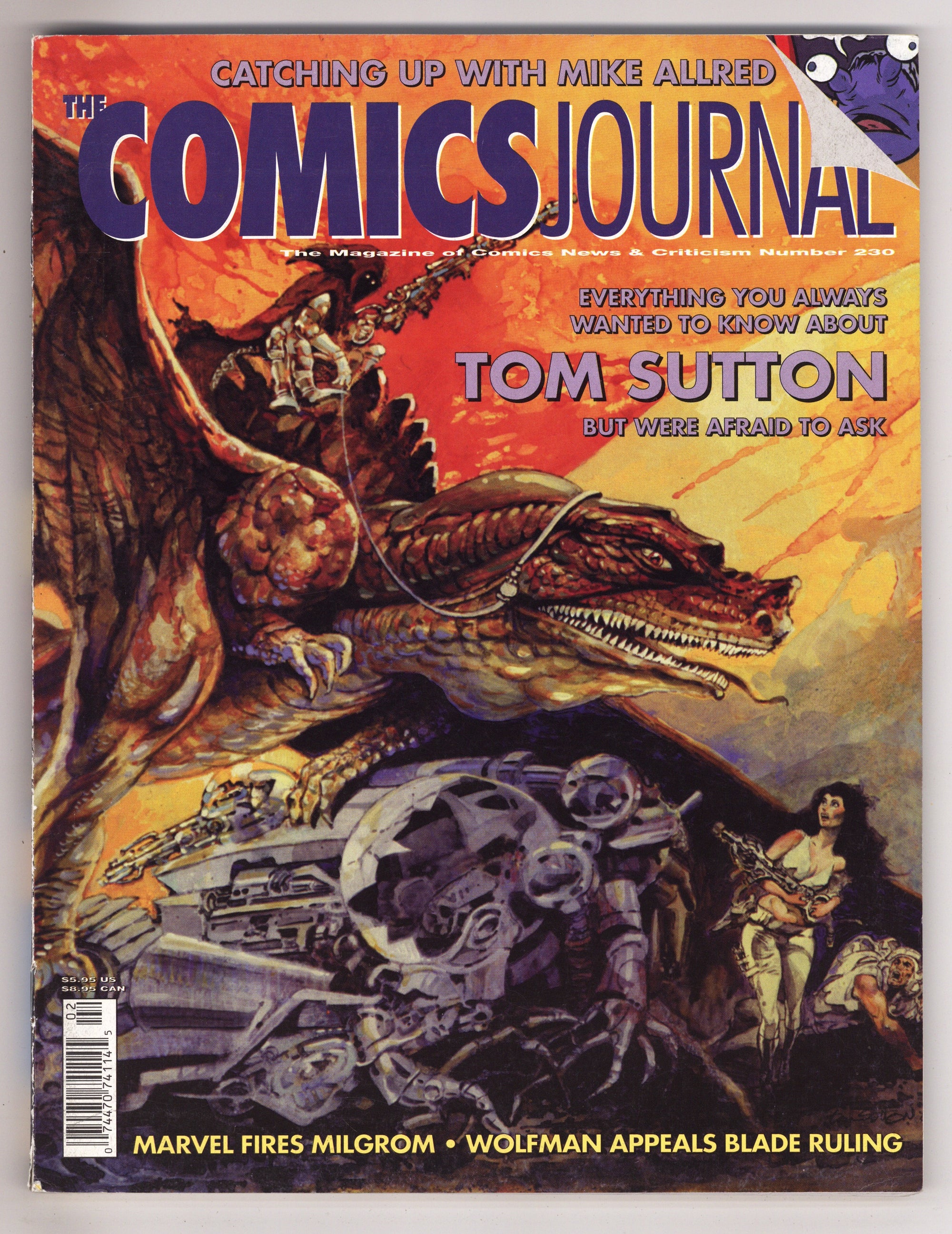 The Comics Journal 230 Low Grade (2001) 