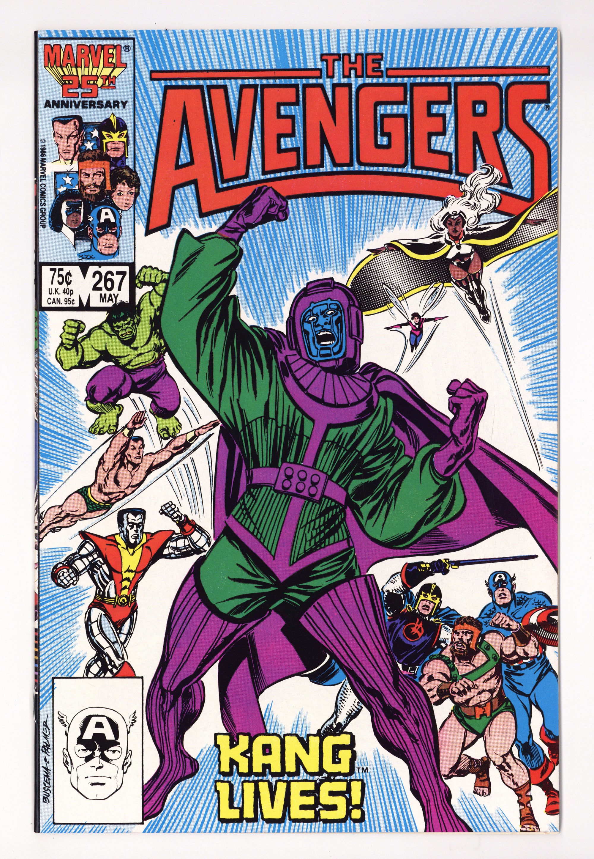 The Avengers Vol 1 267  NM- (9.2)   (1986)        