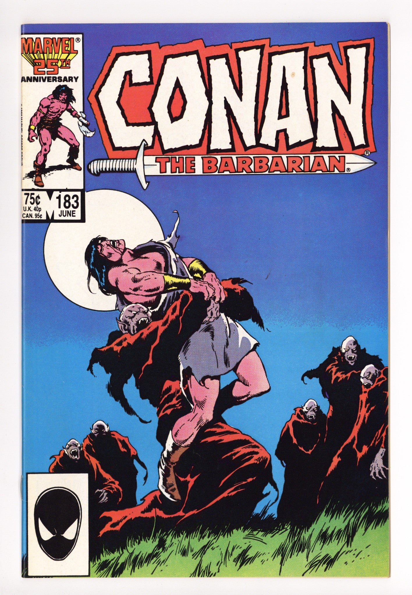 Conan the Barbarian Vol 1 183 Mid Grade (1986) 