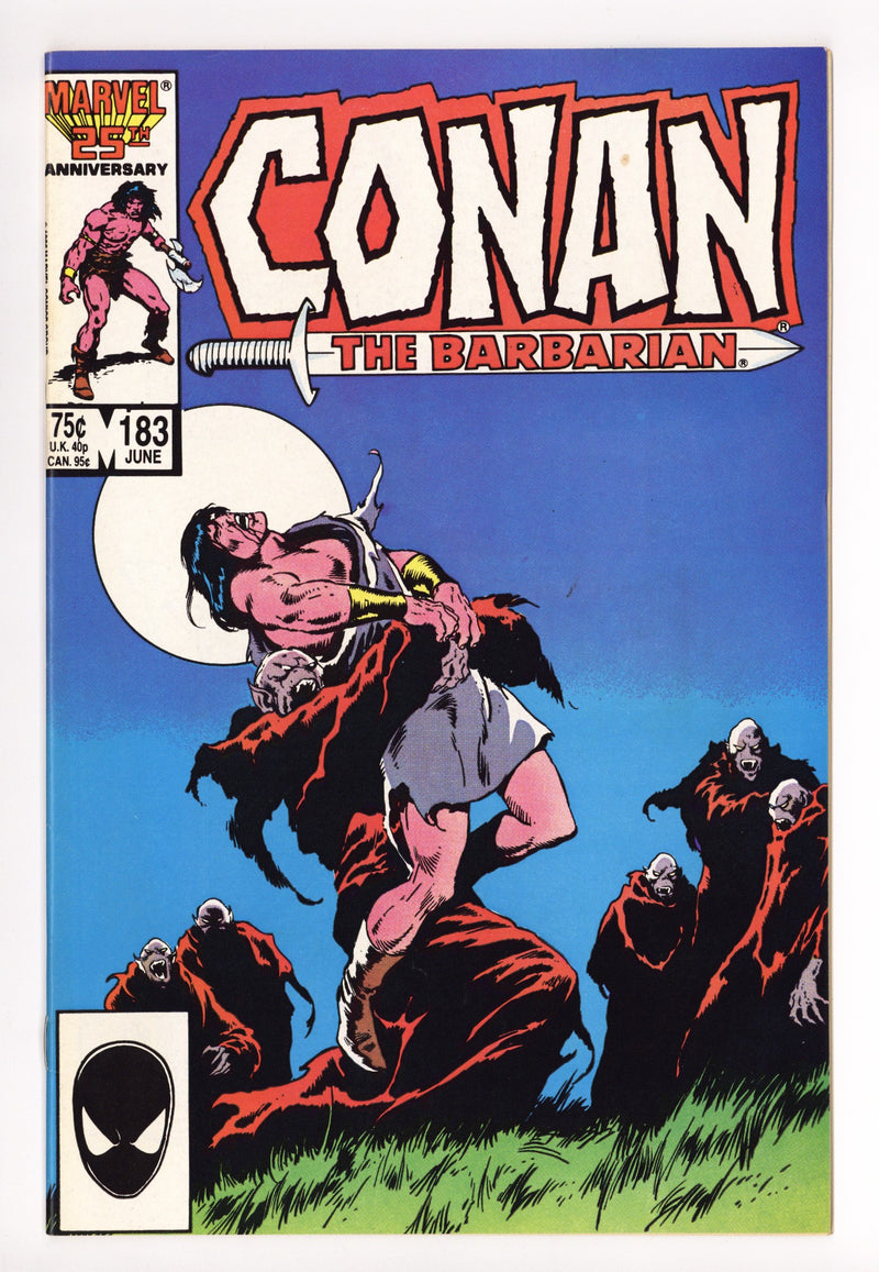 Conan the Barbarian Vol 1 183 Mid Grade (1986) 