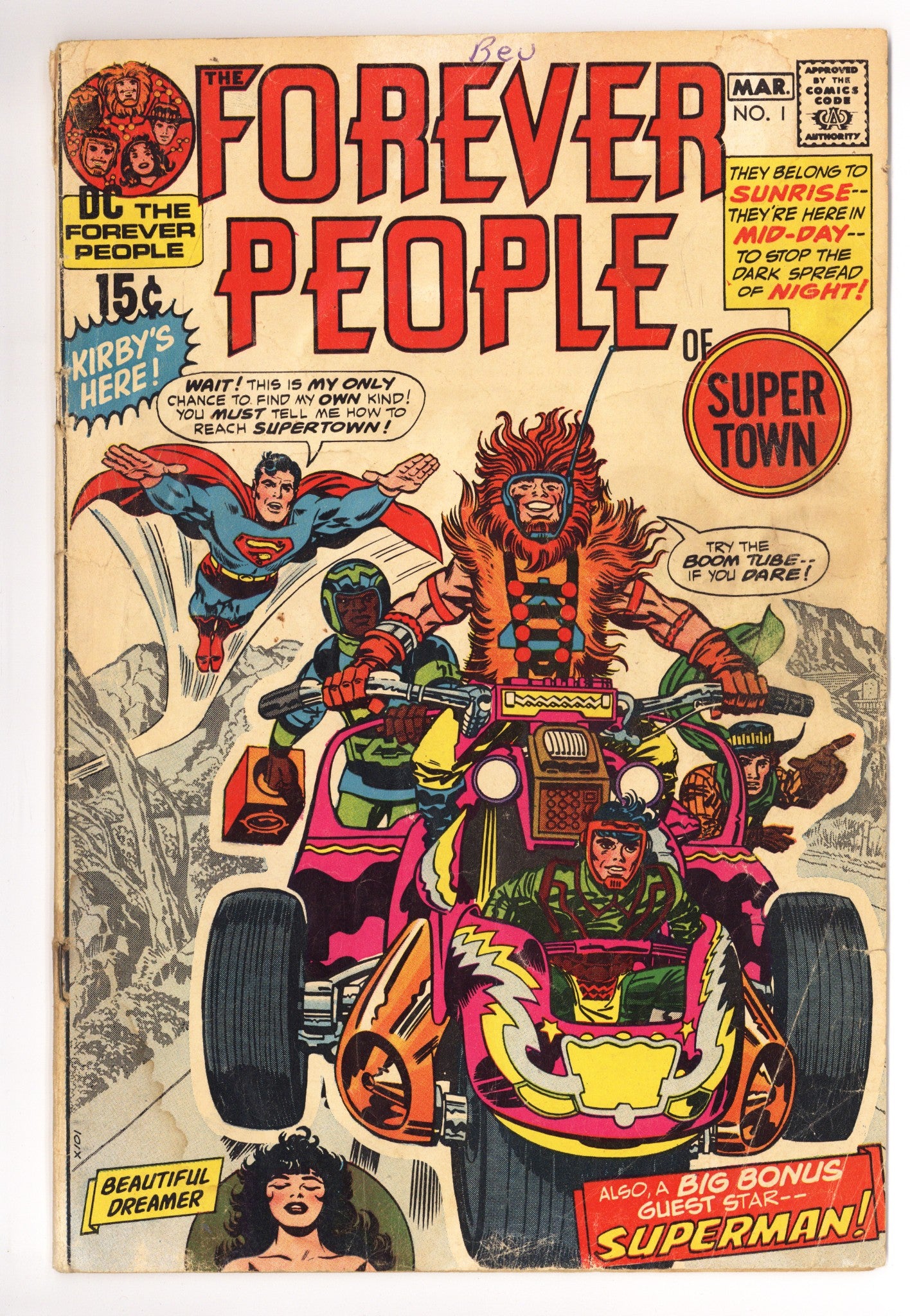 The Forever People Vol 1 1 GD+ (2.5) (1971) 