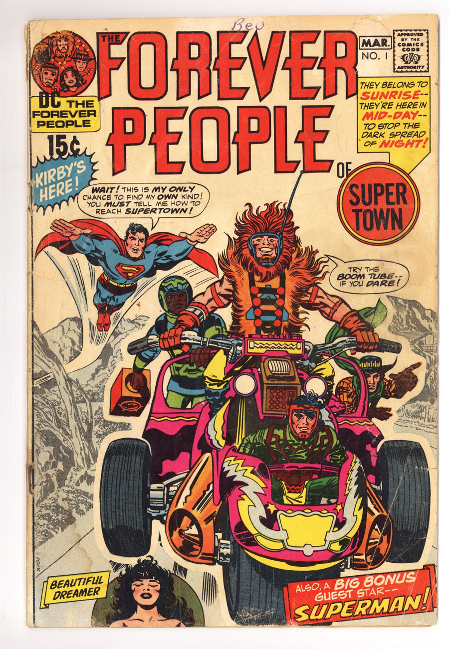 The Forever People Vol 1 1 GD+ (2.5) (1971) 