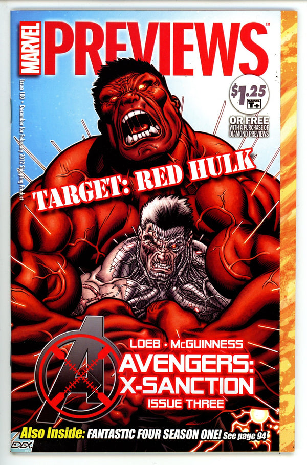 Marvel Previews Vol 1 100 High Grade (2011)