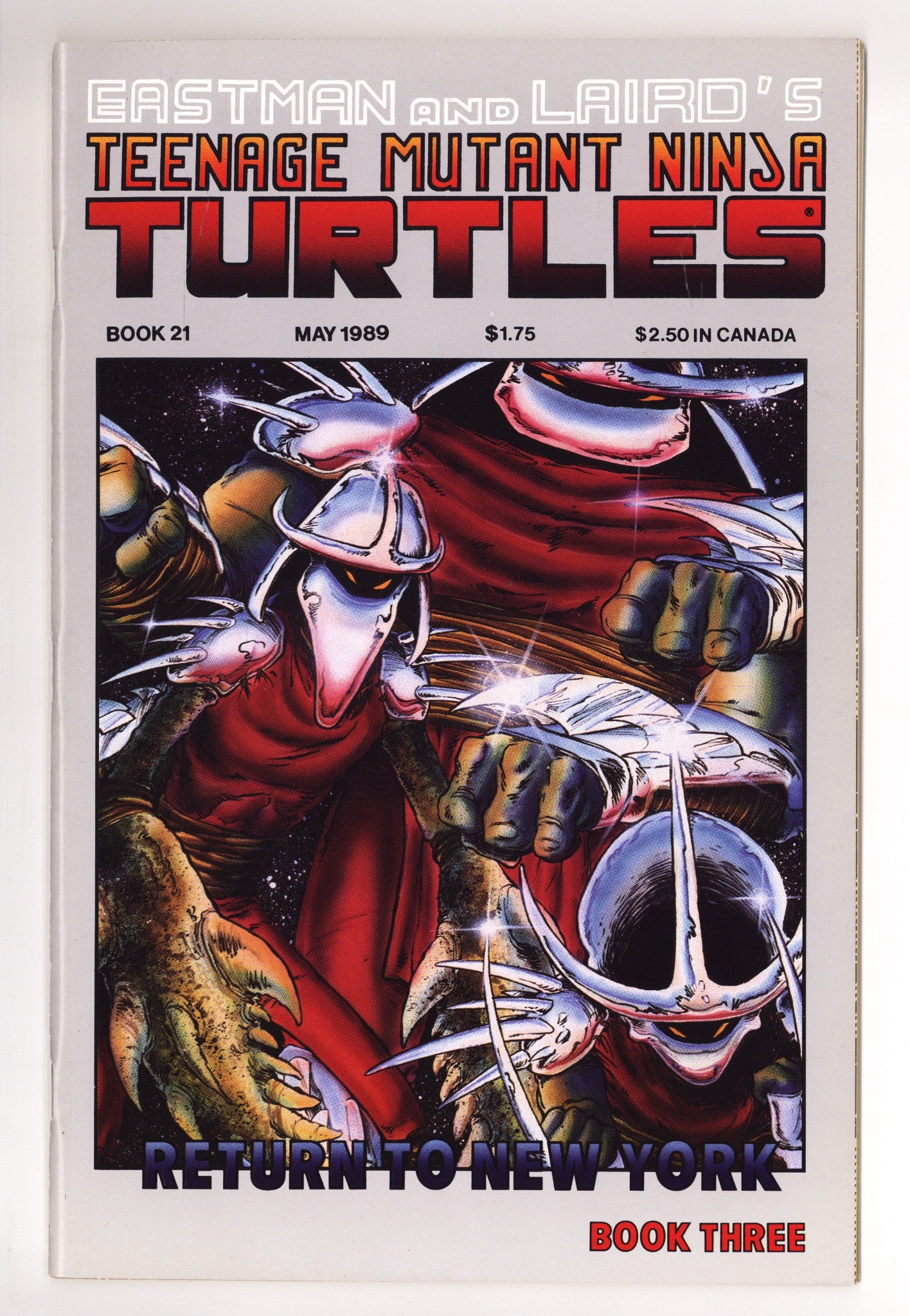 Teenage Mutant Ninja Turtles Vol 1 21 VF (8.0) (1989) 