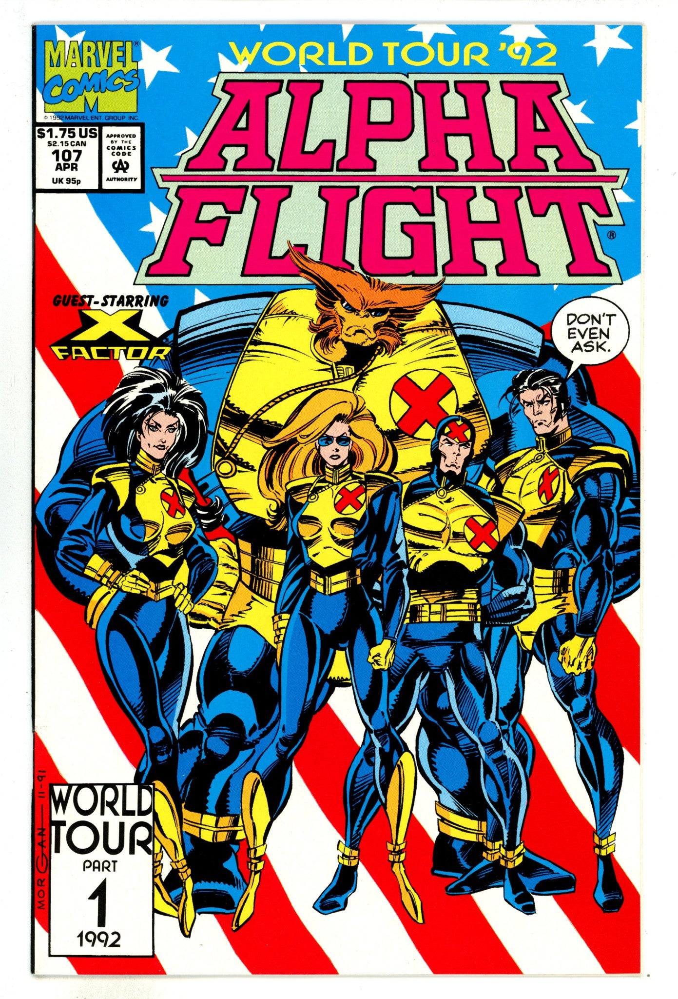 Alpha Flight Vol 1 107 High Grade (1992) 