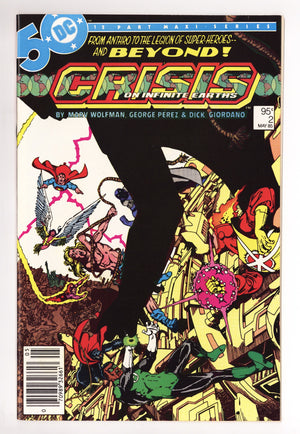 Crisis on Infinite Earths 2 NM- (9.2) (1985) Canadian Price Variant