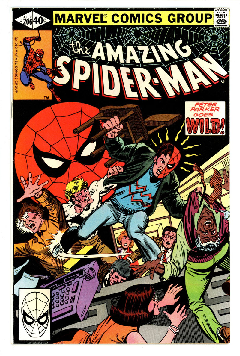 The Amazing Spider-Man Vol 1 206 VF/NM (9.0) (1980) 