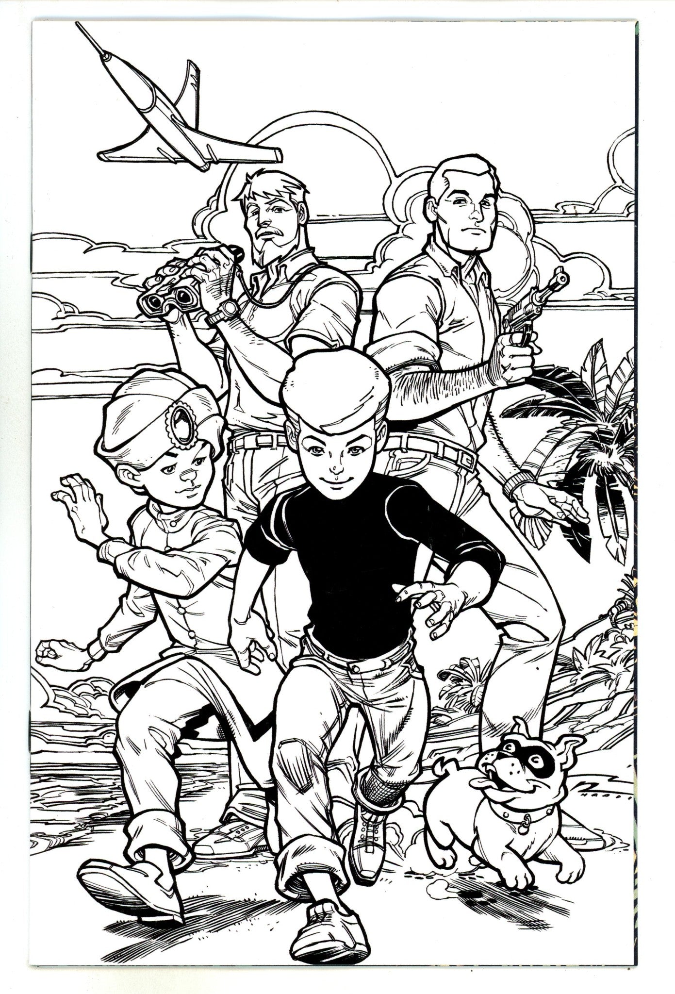 Jonny Quest 1 Hardin Line Art Virgin Incentive Variant NM (2024)
