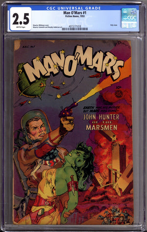 Man O' Mars 1 CGC 2.5 (GD+) (1953)