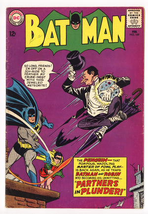 Batman Vol 1 169 FN- (5.5) (1965)