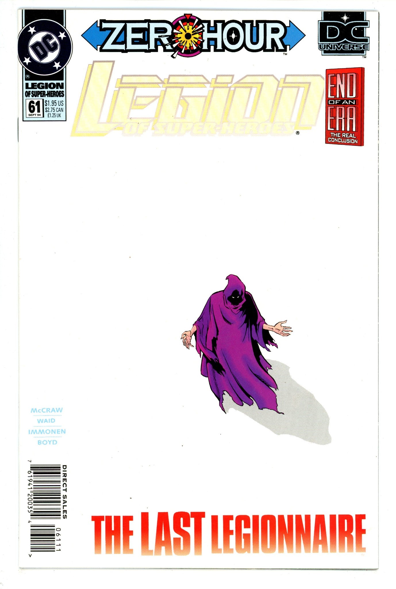 Legion of Super-Heroes Vol 4 61  High Grade  (1994)   