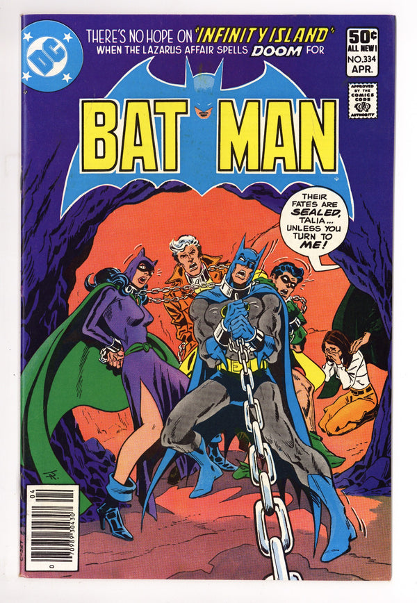Batman Vol 1 334 VF/NM (9.0) (1981) Newsstand
