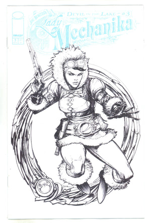 Lady Mechanika The Devil In The Lake 3 Benitez B&W Incentive Variant NM- (2024)