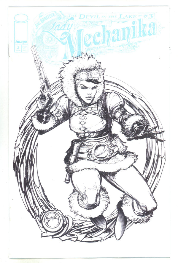 Lady Mechanika The Devil In The Lake 3 Benitez B&W Incentive Variant NM- (2024)