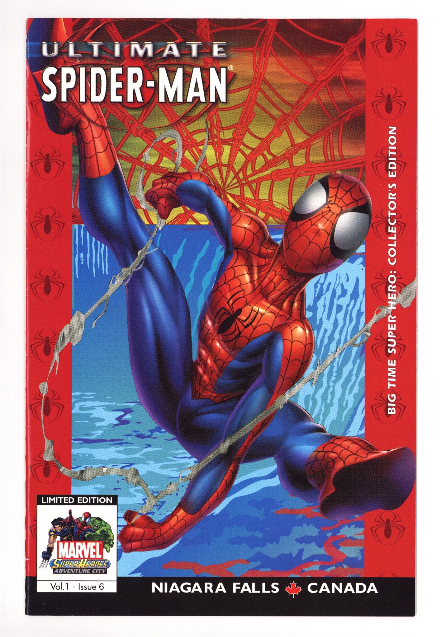 Ultimate Spider-Man #6 Niagara Falls Edition [nn] VF (8.0) (2007) 