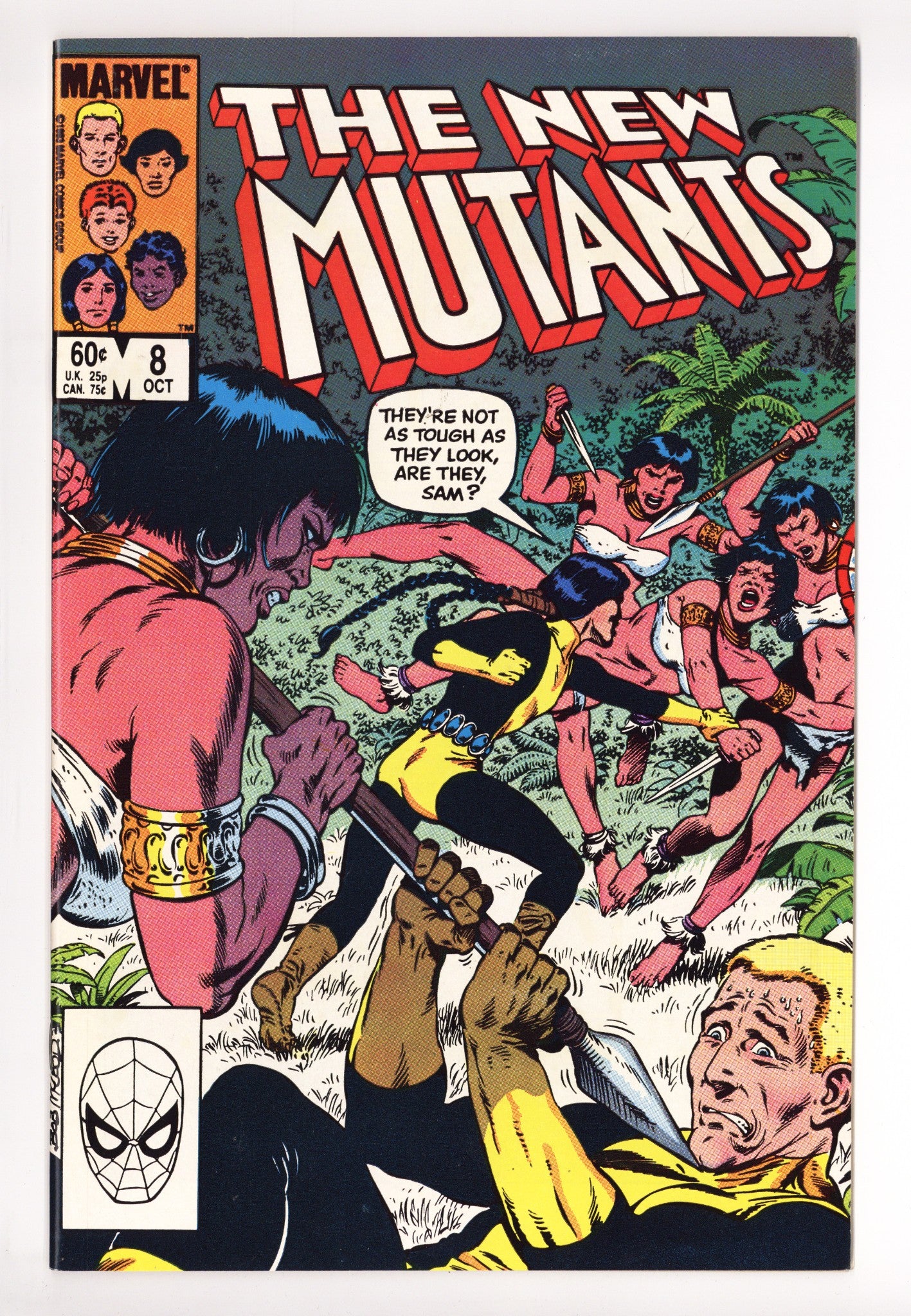 The New Mutants Vol 1 8 High Grade (1983) 
