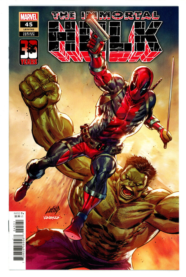 Immortal Hulk 45 High Grade (2021) Liefeld Variant