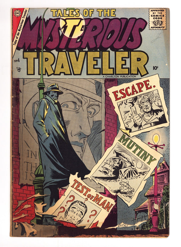 Tales of the Mysterious Traveler 4 VG/FN (5.0) (1957)