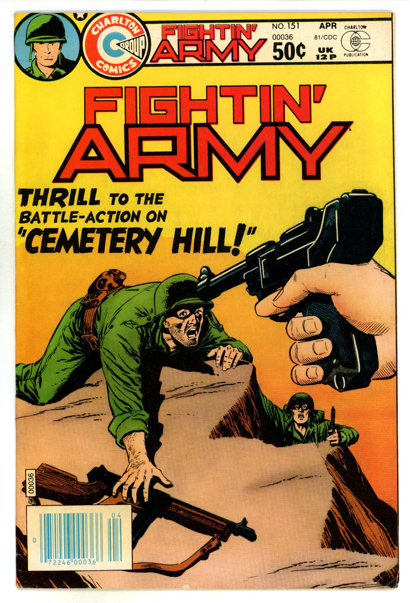 Fightin' Army 151 FN/VF (7.0) (1981) 
