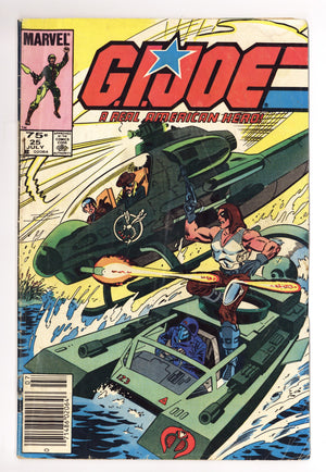 G.I. Joe, A Real American Hero 25 GD/VG (3.0) (1984) Canadian Price Variant