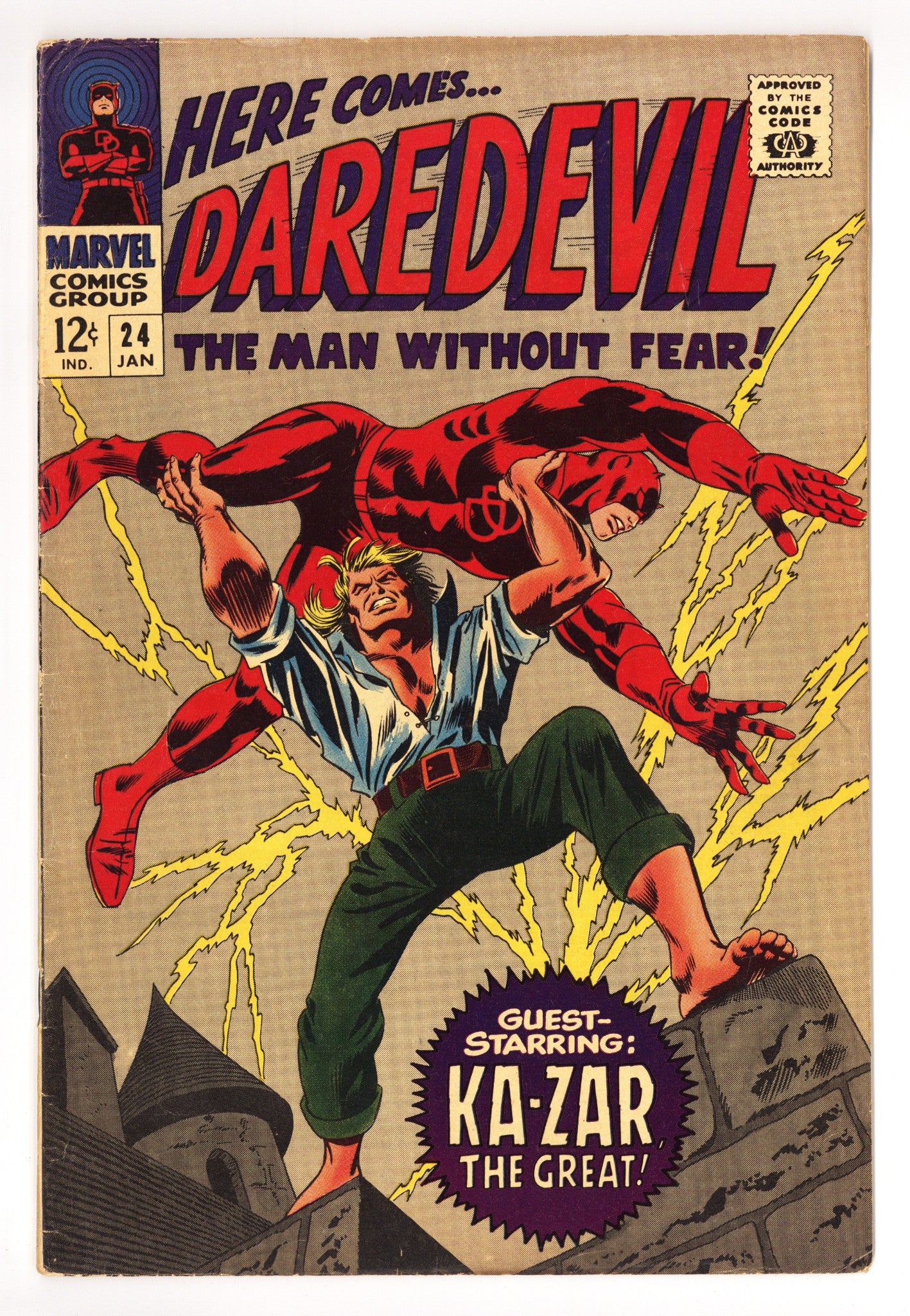 Daredevil Vol 1 24 FN- (5.5) (1967) 
