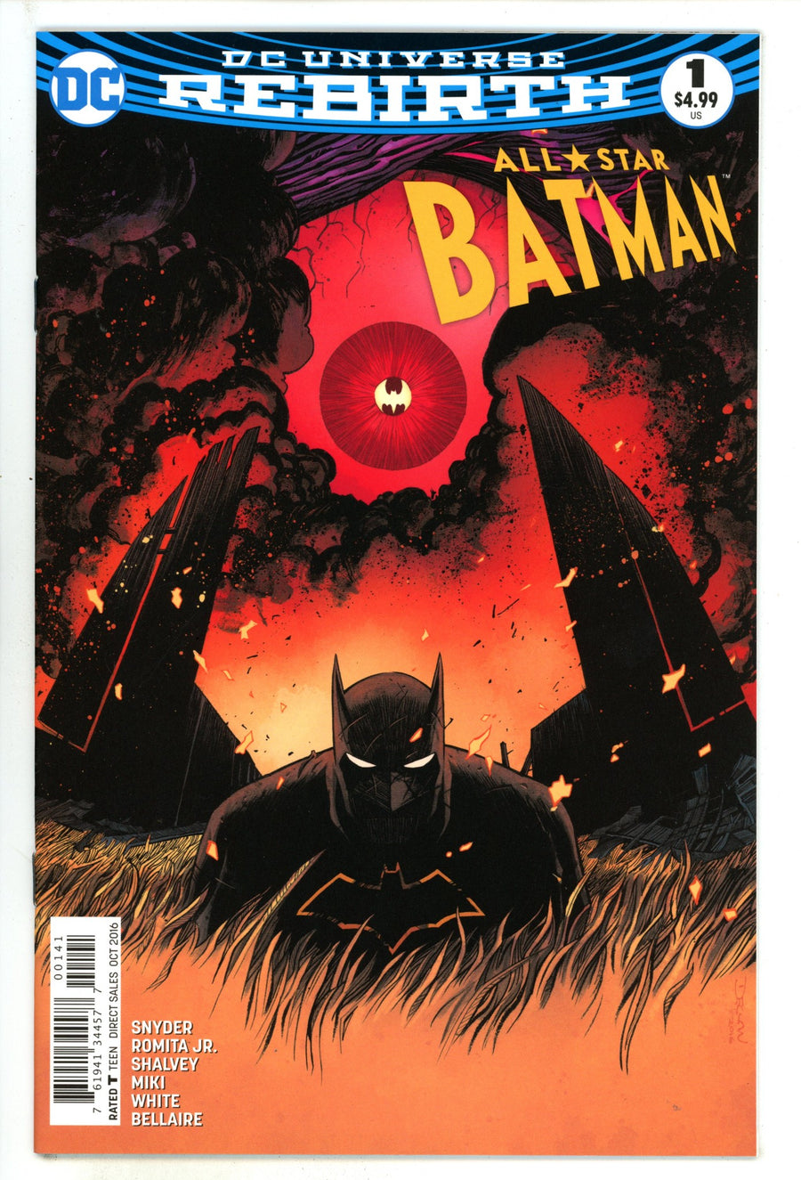 All Star Batman 1 High Grade (2016) Shalvey Variant 