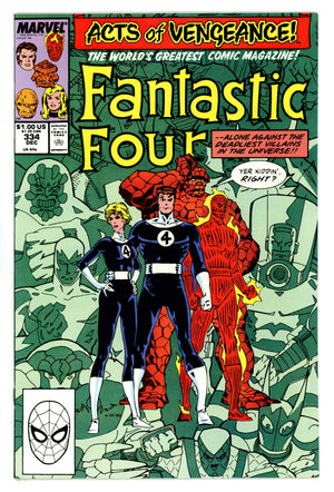 Fantastic Four Vol 1 334 High Grade (1989)