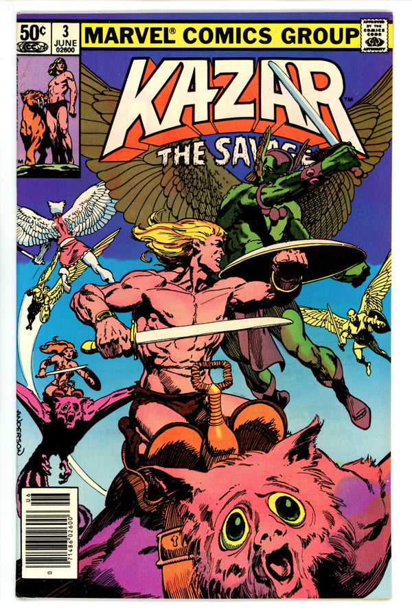 Ka-Zar the Savage Vol 3 3 Newsstand (1981)
