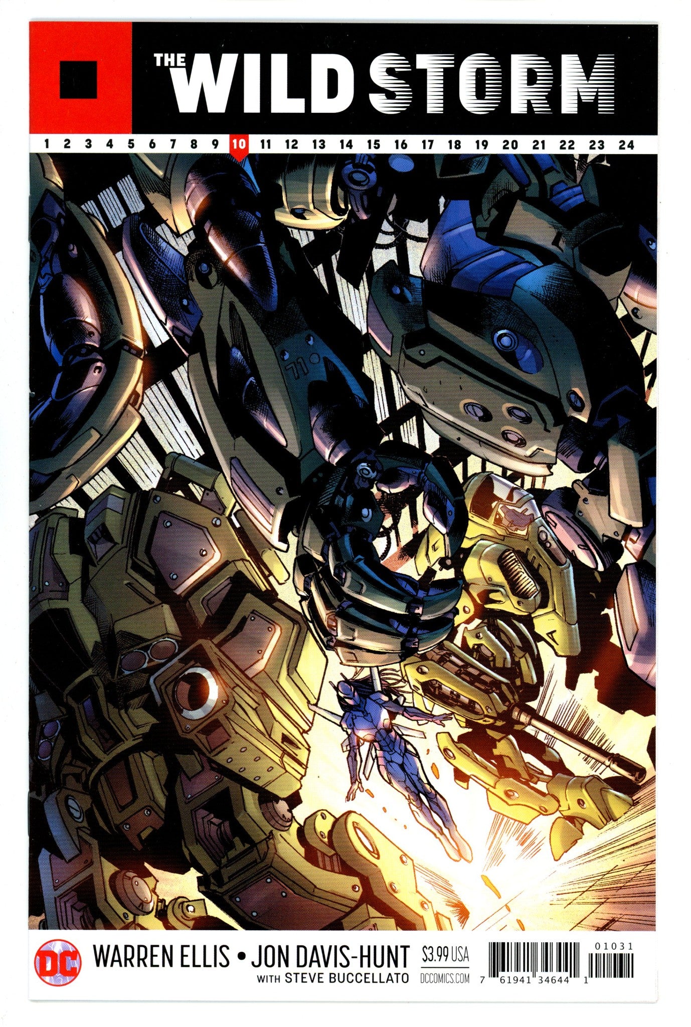 The Wild Storm 10 High Grade (2018) Hitch Variant 