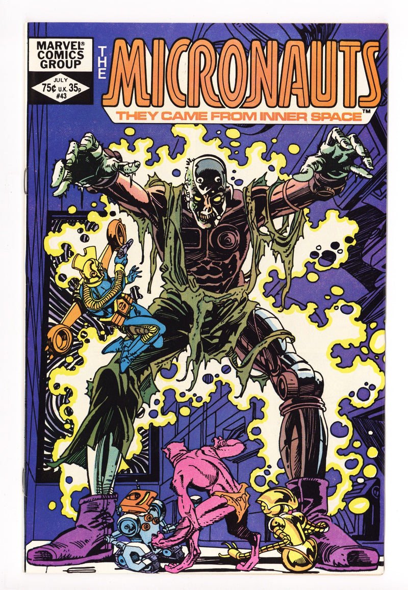 Micronauts Vol 1 43 Mid Grade (1982) 