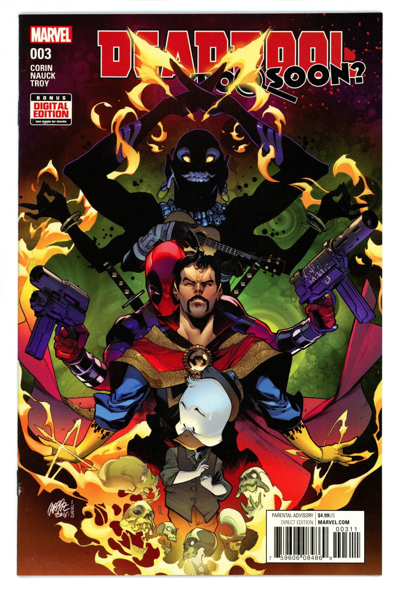 Deadpool: Too Soon 3 High Grade (2017) 