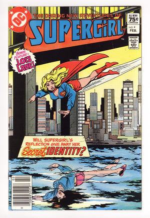 The Daring New Adventures of Supergirl 4 Mid Grade (1983) Canadian Price Variant