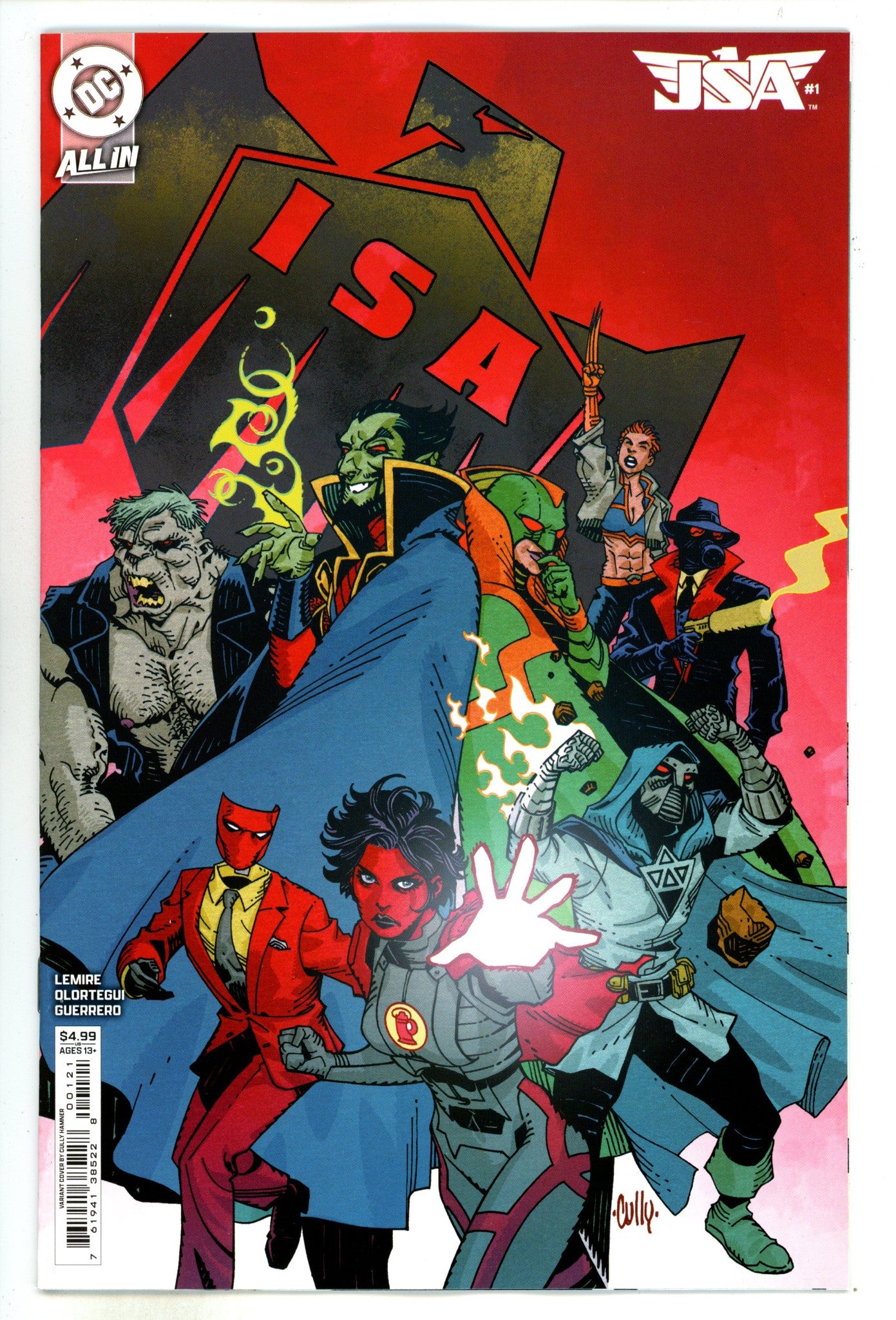 JSA Vol 2 1 Hamner Variant (2024)
