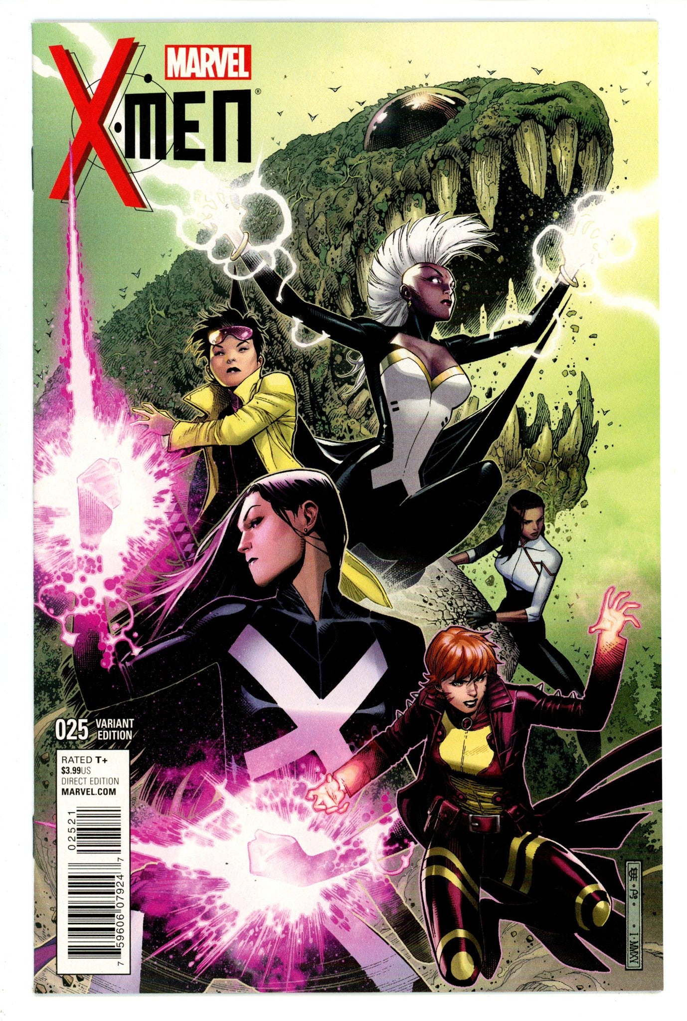 X-Men Vol 3 25 High Grade (2015) Cheung Variant 
