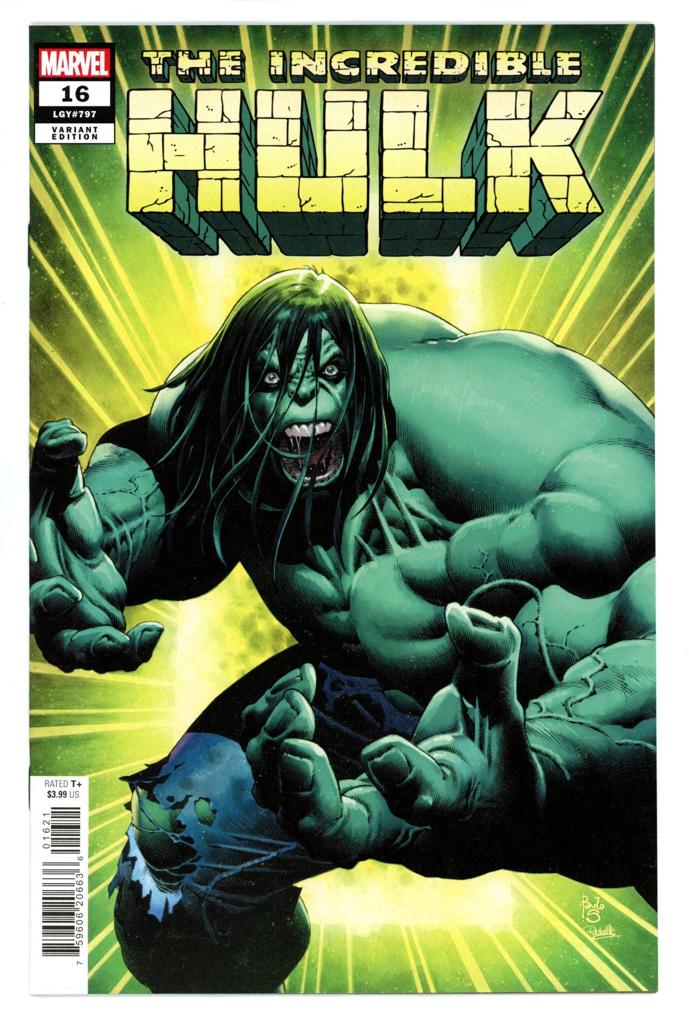 Incredible Hulk Vol 4 16 Siqueira Variant (2024)