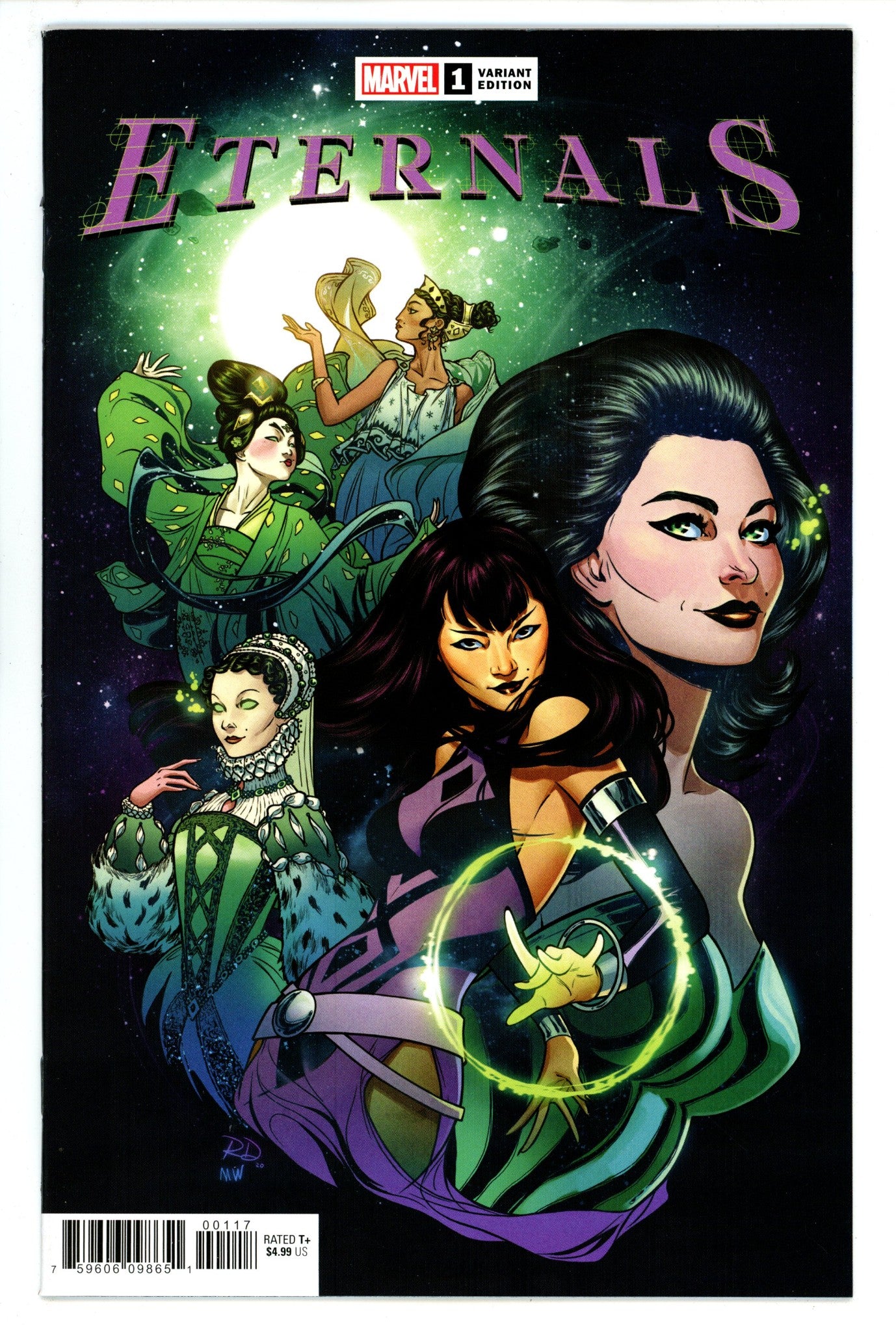 Eternals Vol 5 1 High Grade (2021) Dauterman Variant 