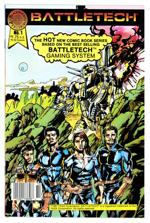 Battletech 1 VF+ (1987)