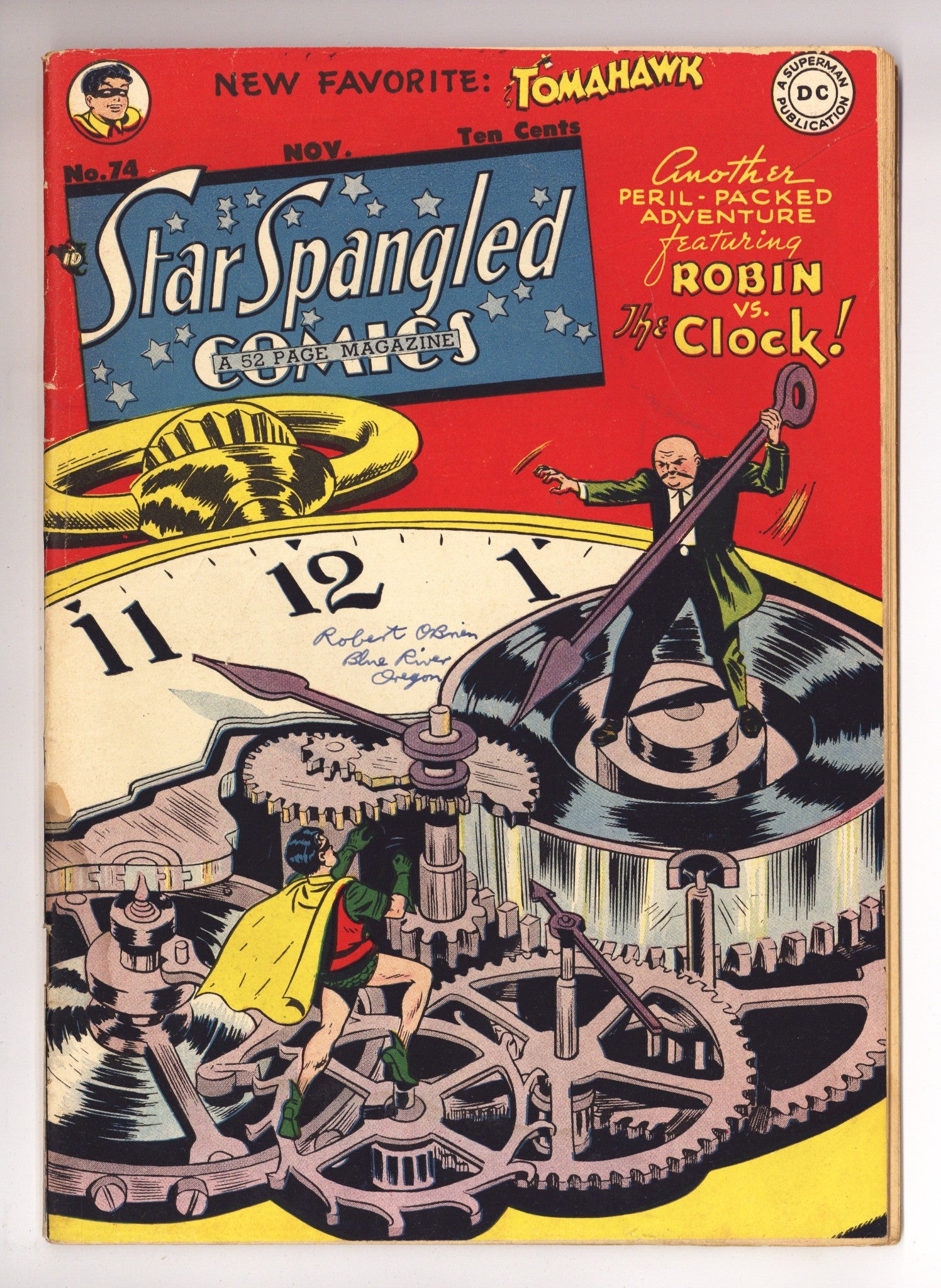 Star Spangled Comics Vol 1 74 VG (4.0) (1947) 