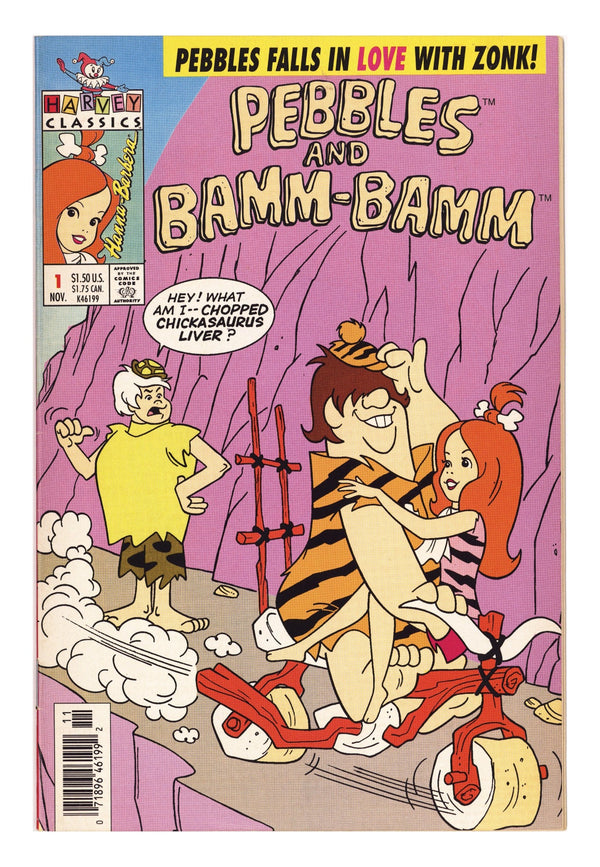 Pebbles & Bamm Bamm 1 Mid Grade (1993) Newsstand