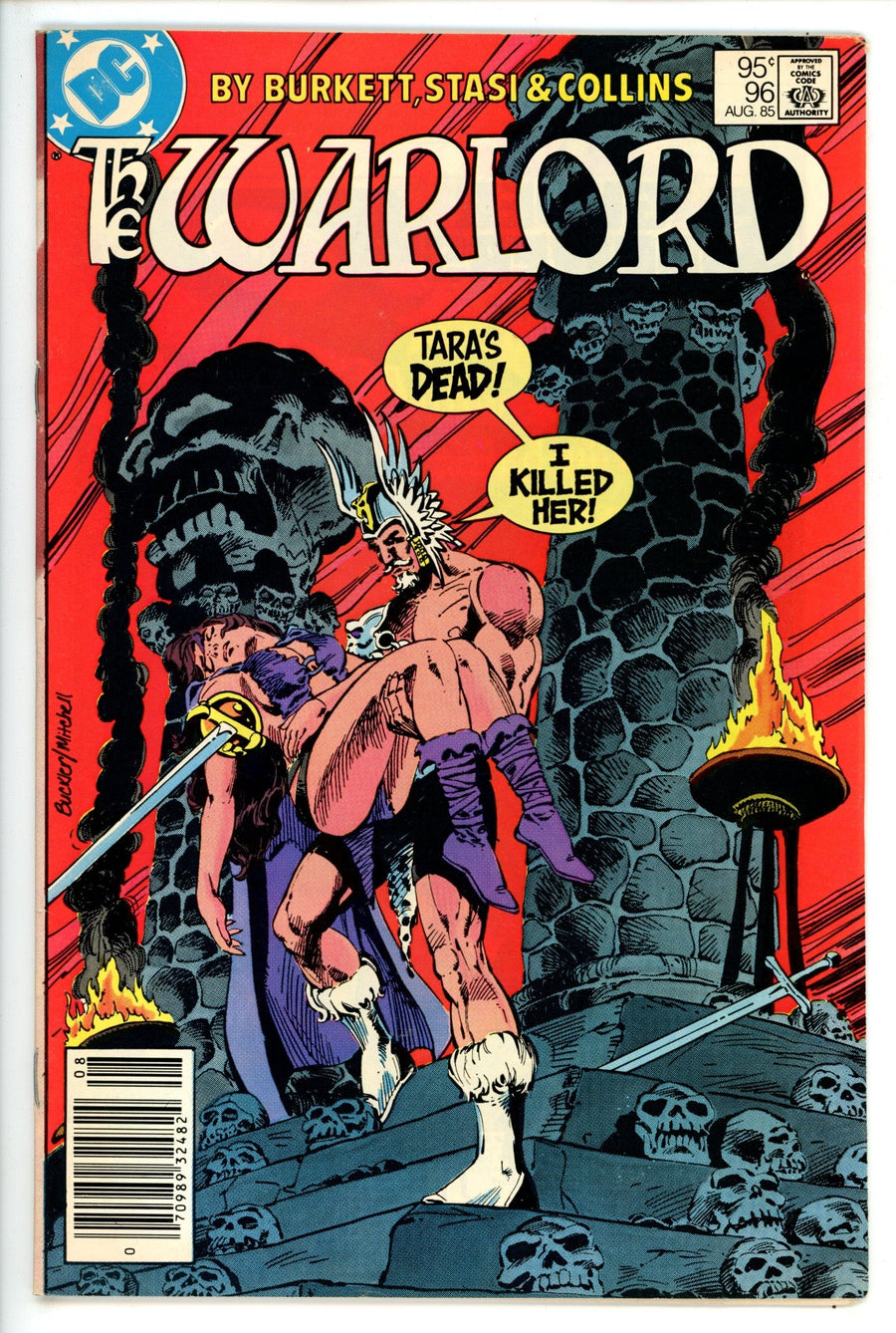 Warlord Vol 1 96  Mid Grade   (1985)   Canadian Price Variant
