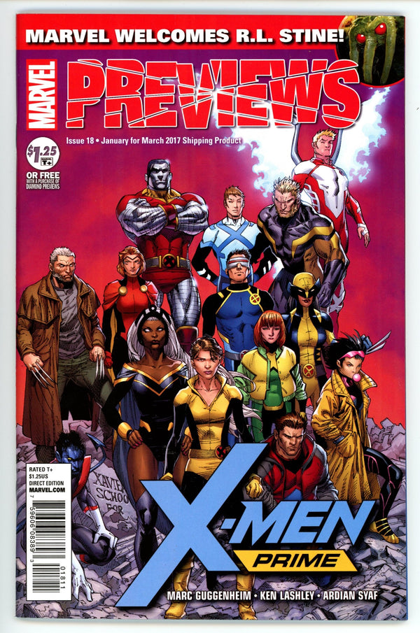 Marvel Previews Vol 3 18 High Grade (2017)