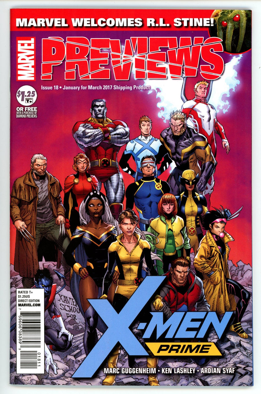 Marvel Previews Vol 3 18 High Grade (2017) 