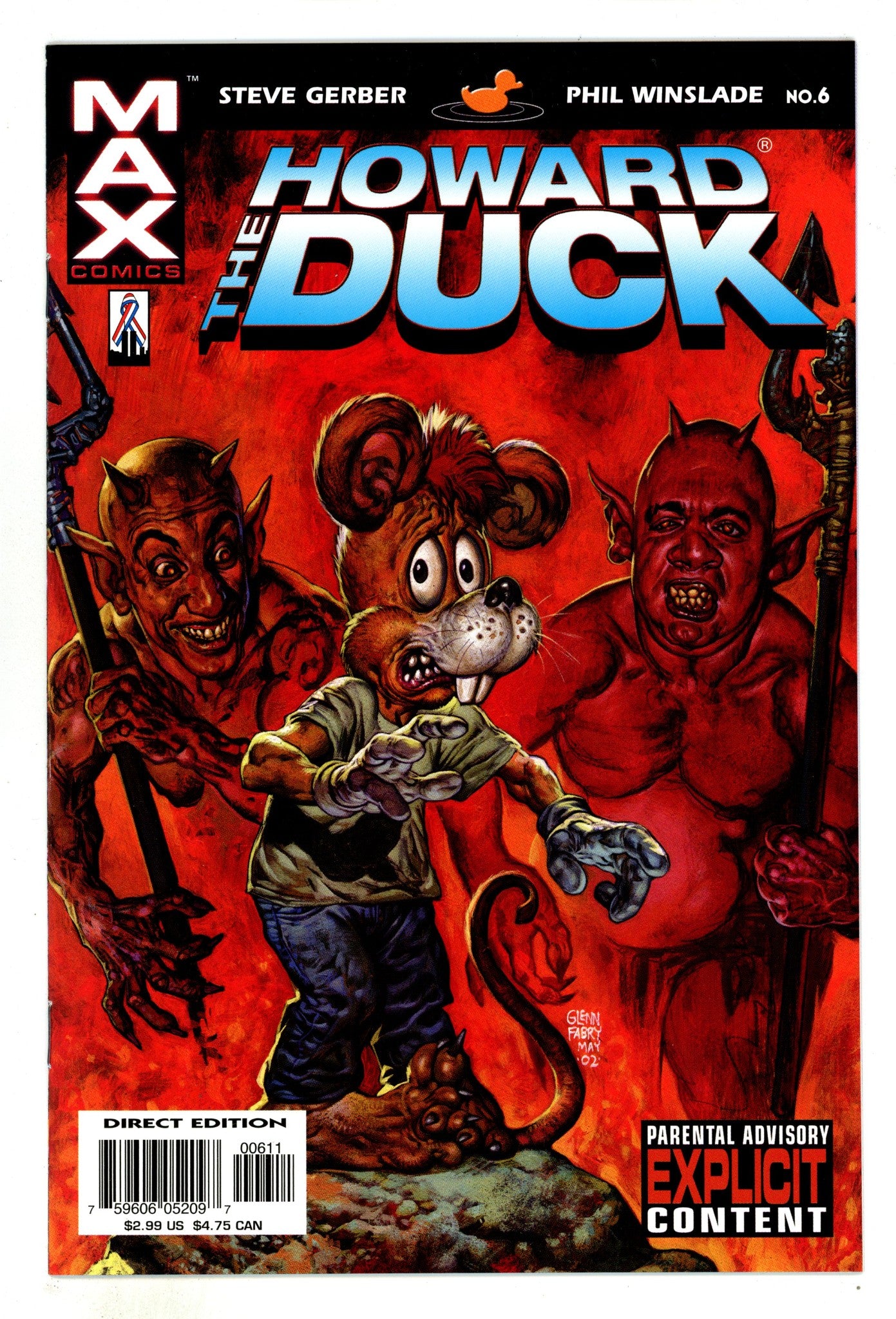 Howard the Duck Vol 2 6 High Grade (2002) 