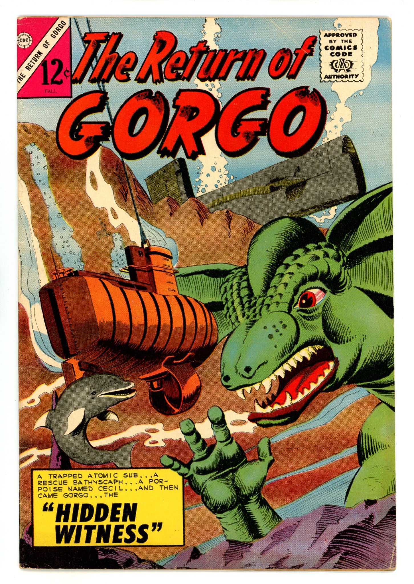 The Return of Gorgo 3 VG/FN (5.0) (1964) 