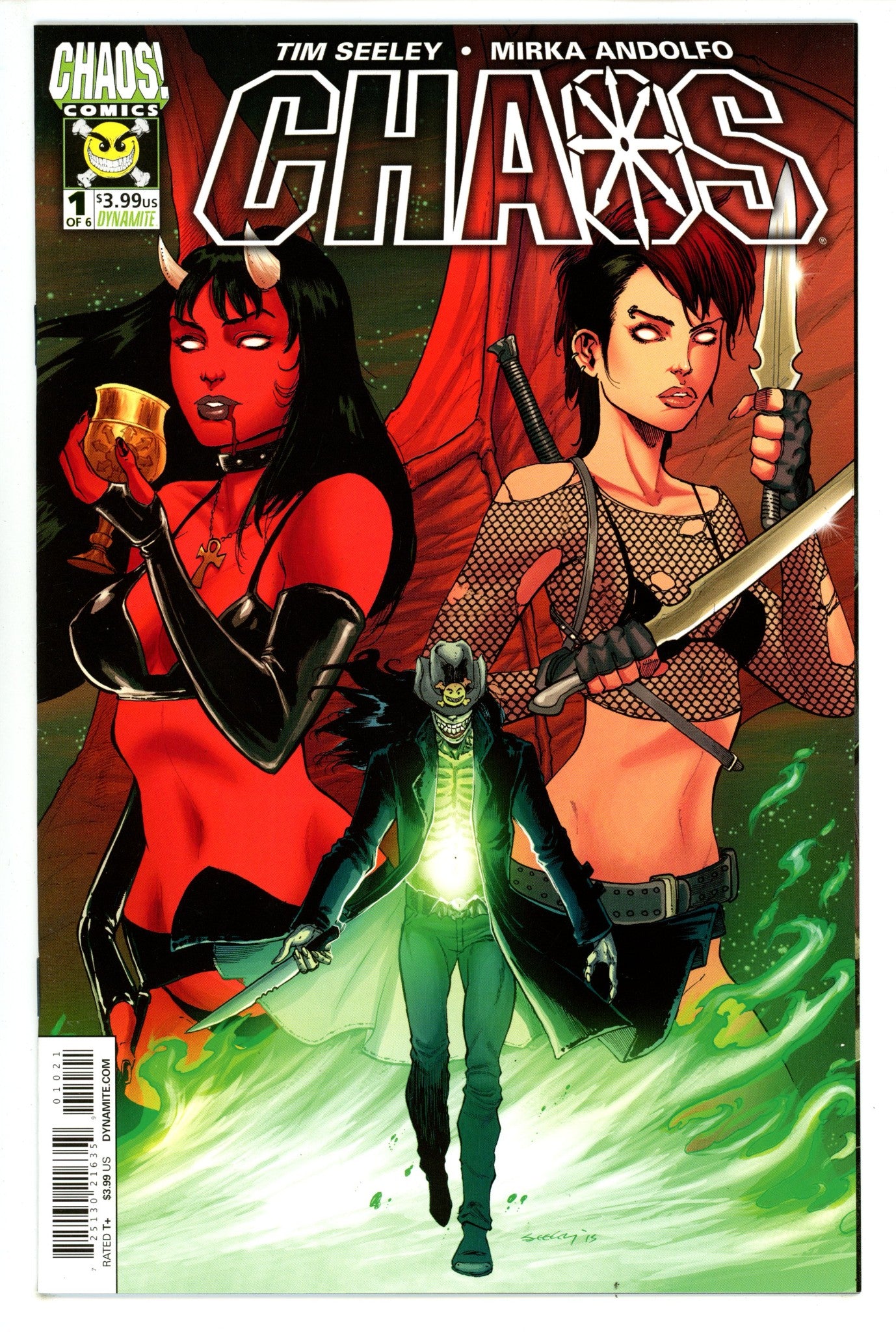 Chaos! 1 High Grade (2014) Seeley Variant 