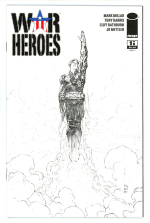 War Heroes 1 High Grade (2008) Silvestri Sketch Variant