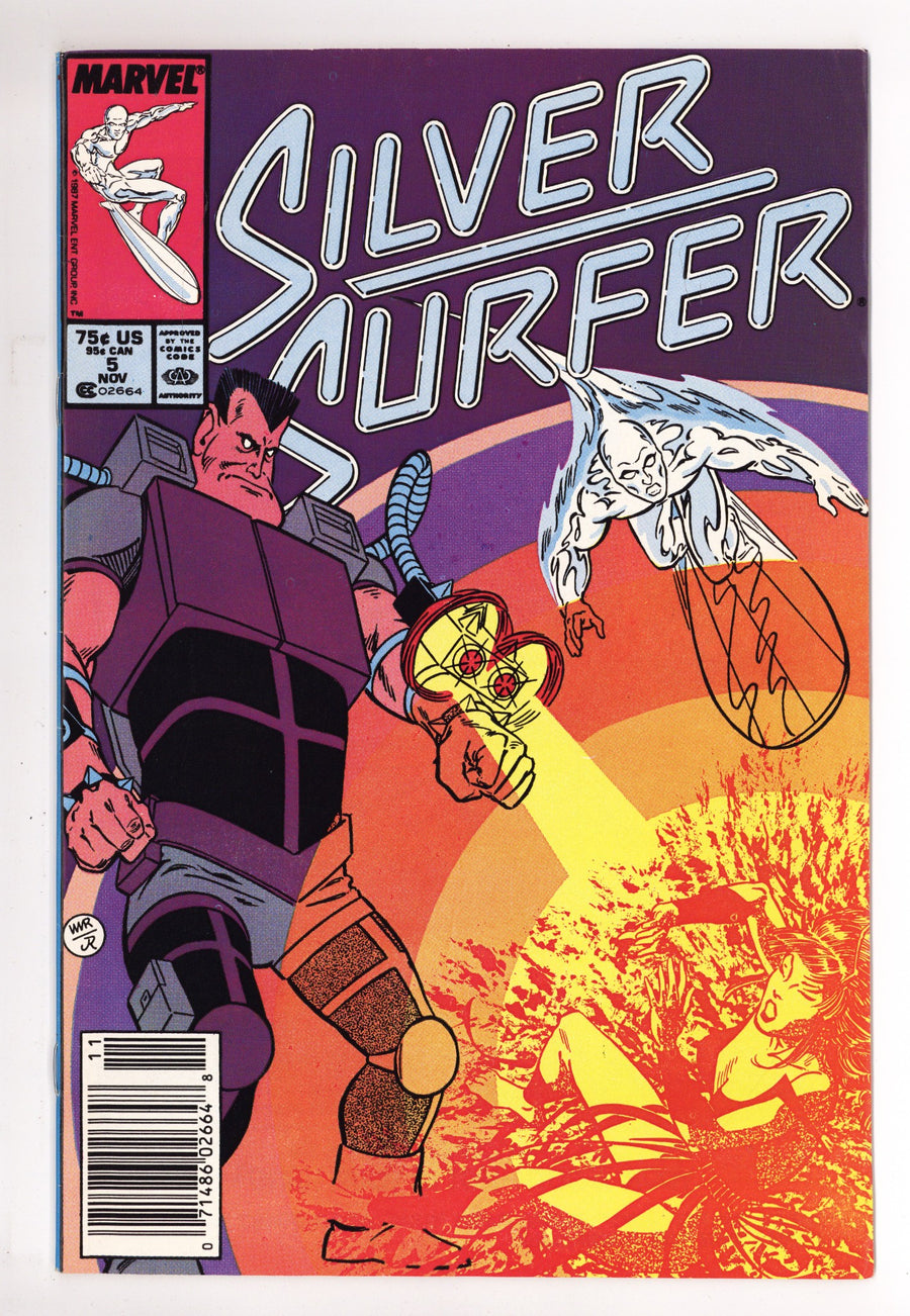 Silver Surfer Vol 3 5 Mid Grade (1987) Newsstand 
